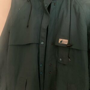Womens MEC Vintage Teal Outdoor Jacket